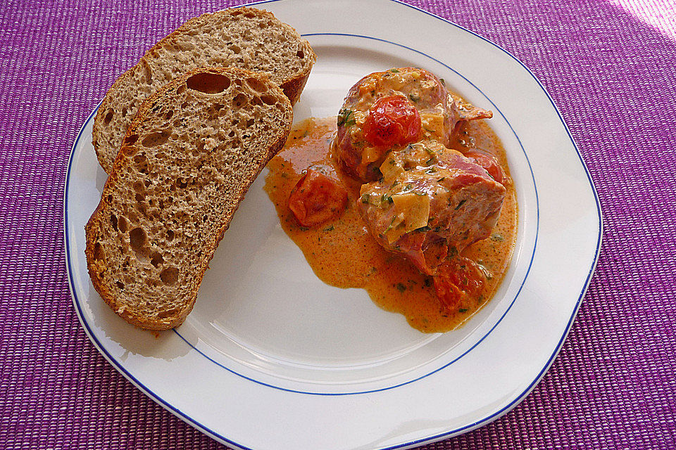 Mediterranes Schweinefilet