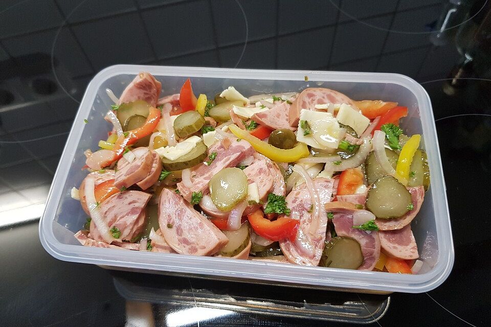 Schweizer Wurstsalat