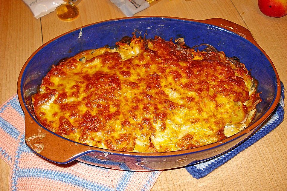 Kartoffel - Steckrüben - Gratin