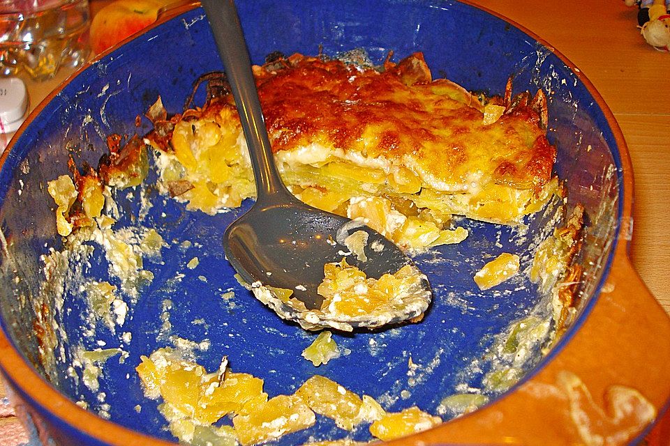 Kartoffel - Steckrüben - Gratin