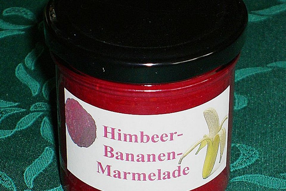 Himbeer - Bananen - Marmelade