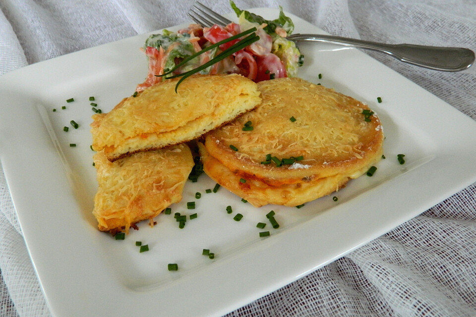 Grießtaler mit Käse