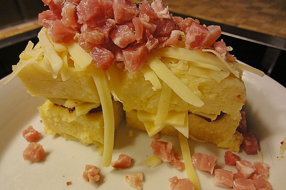 Grießtaler mit Käse