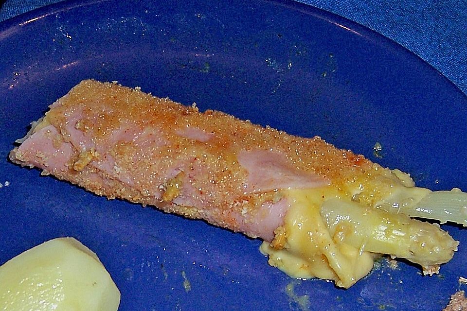 Gebratene Spargel-Zigarren