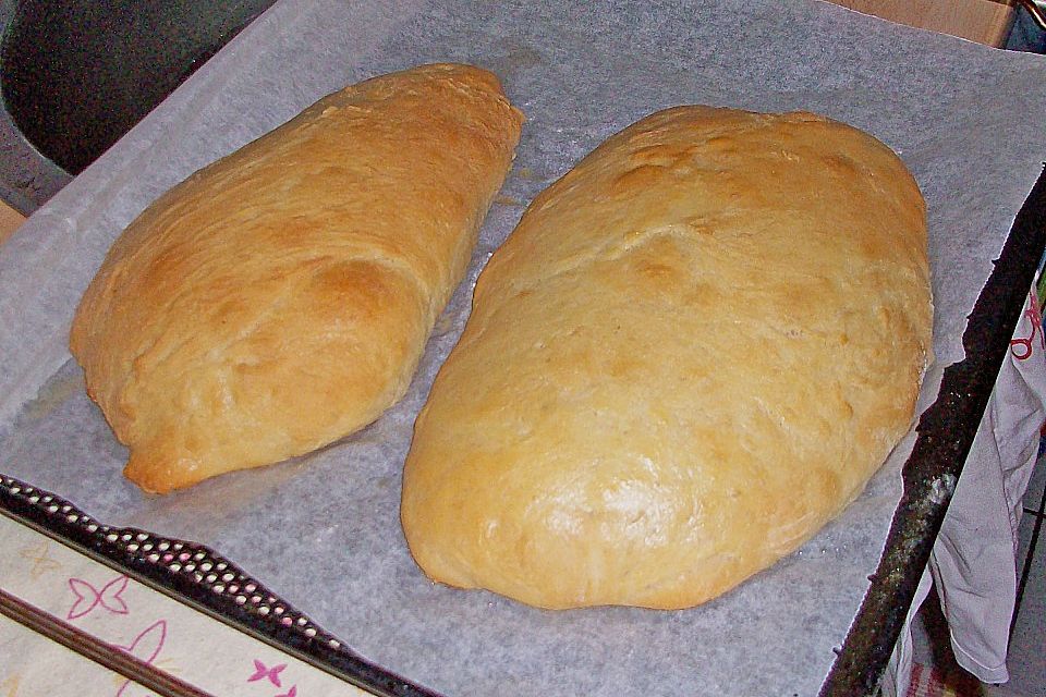 Einfaches Ciabatta