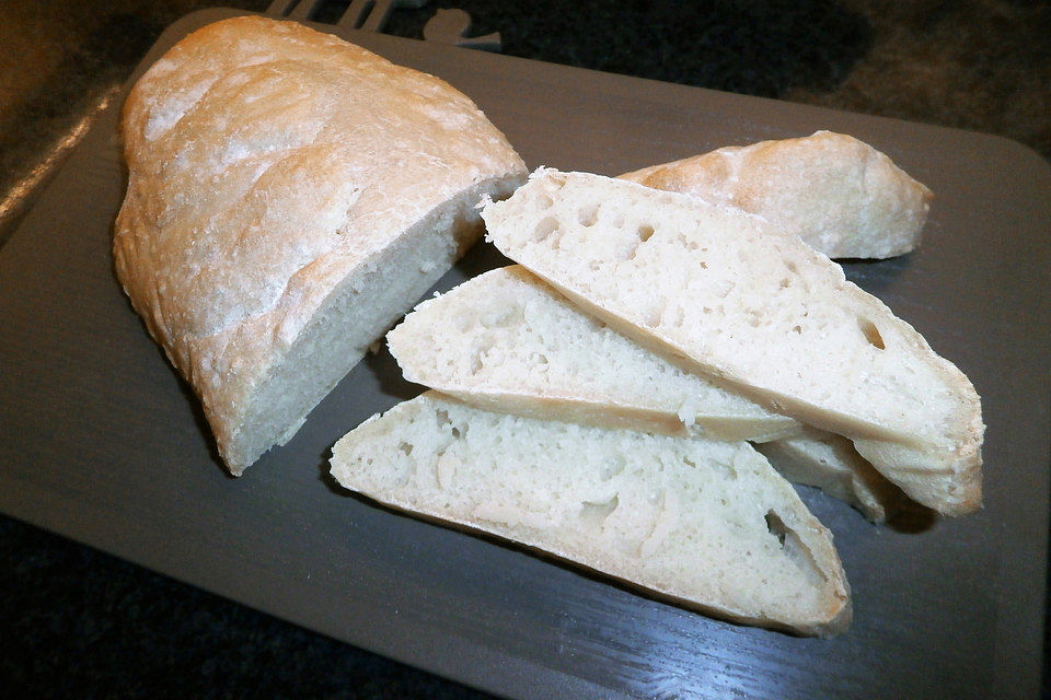 Einfaches Ciabatta