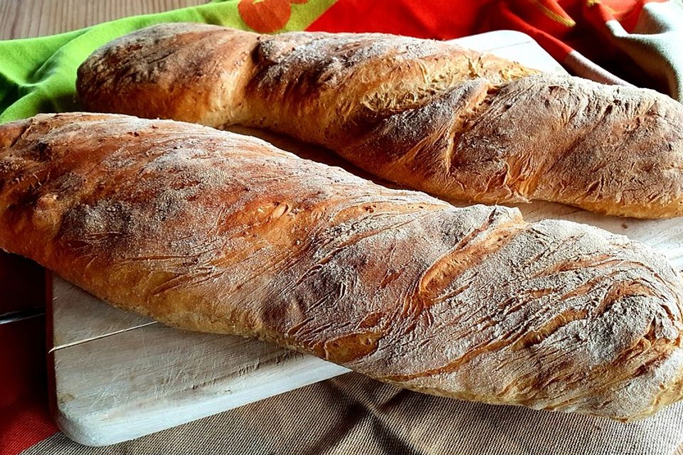 Einfaches Ciabatta