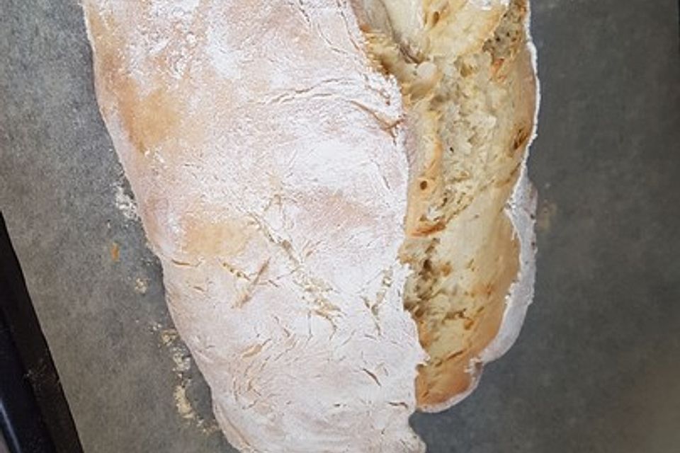 Einfaches Ciabatta