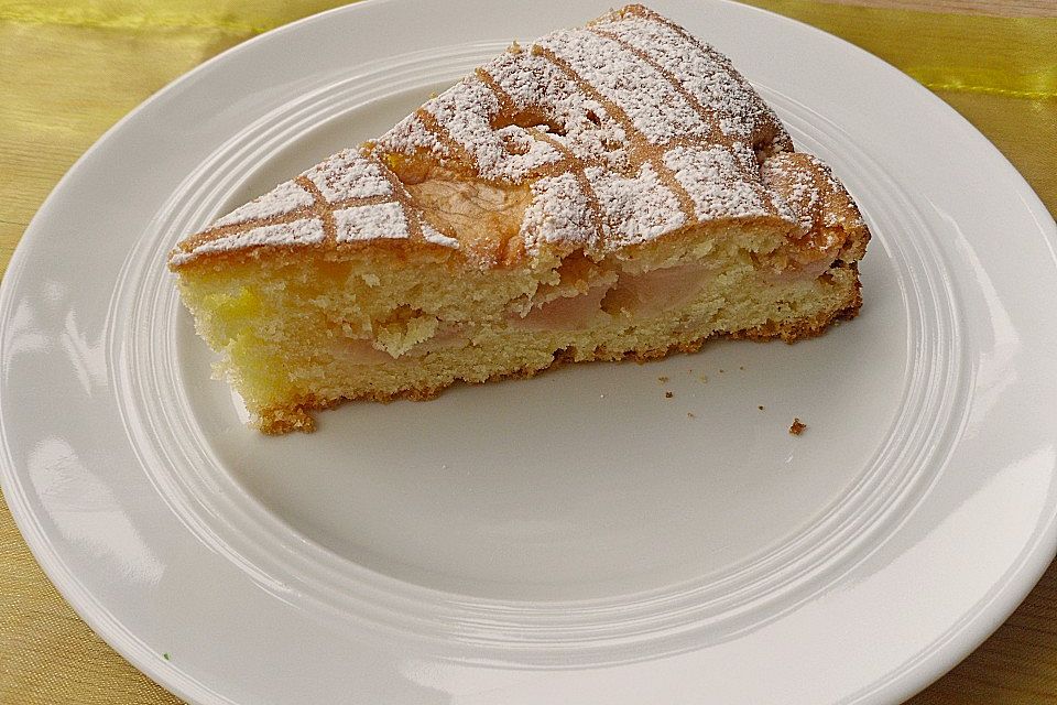 Leichter Apfel - Rührkuchen