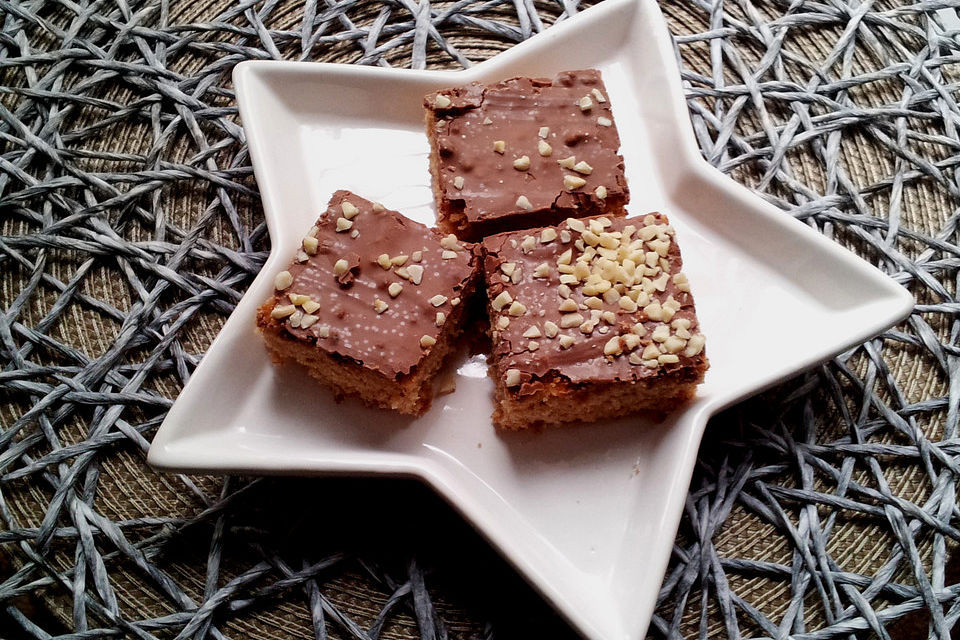 Lebkuchen vom Blech