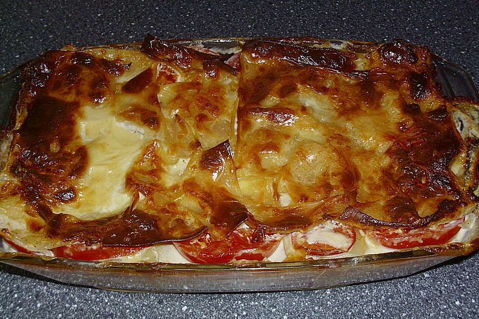 Tomaten - Lasagne