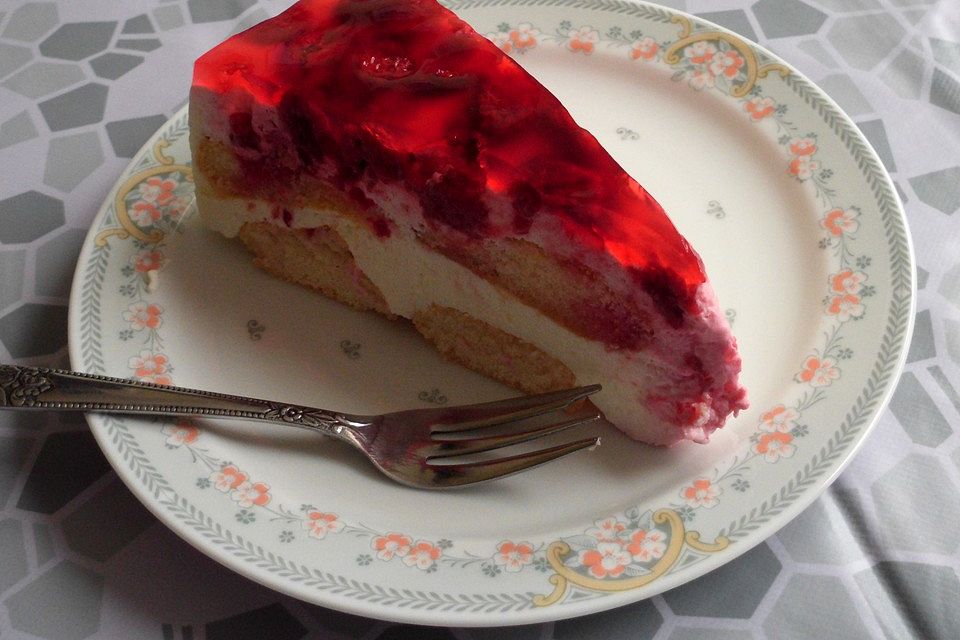 Rote - Beeren - Torte