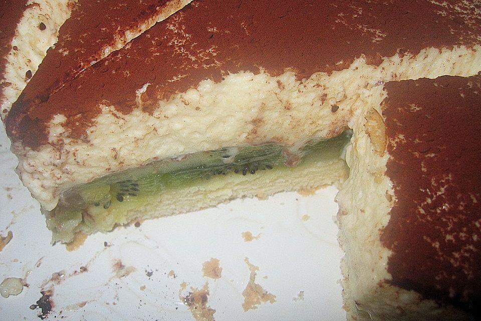 Kiwi - Tiramisu - Torte