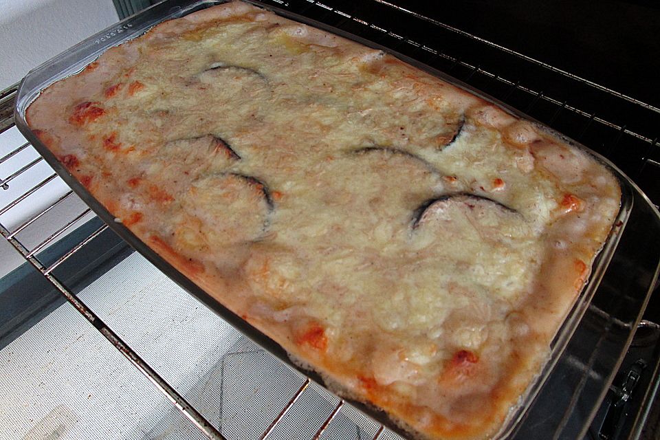 Moussaka mit Linsen