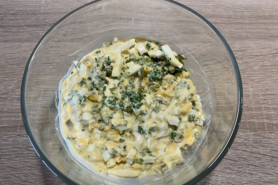 Eiersalat Brotaufstrich