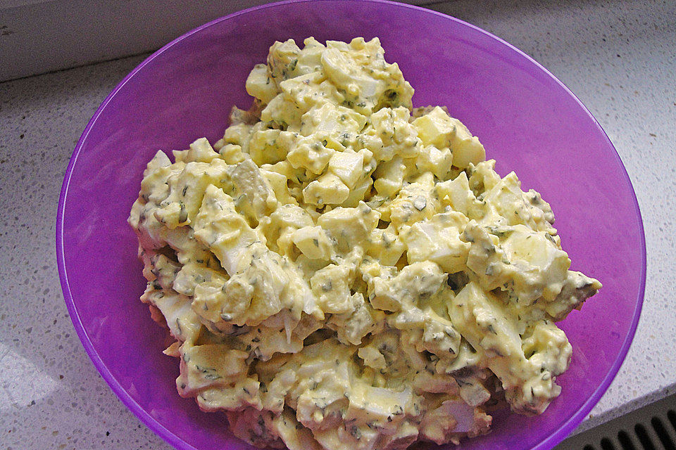 Eiersalat Brotaufstrich