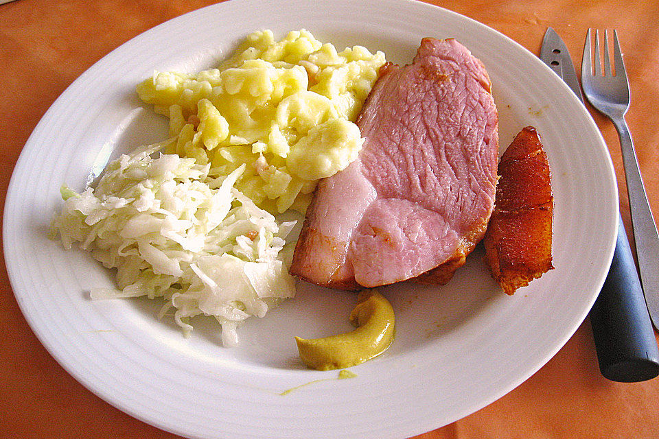 Kasseler mit Sauerkraut