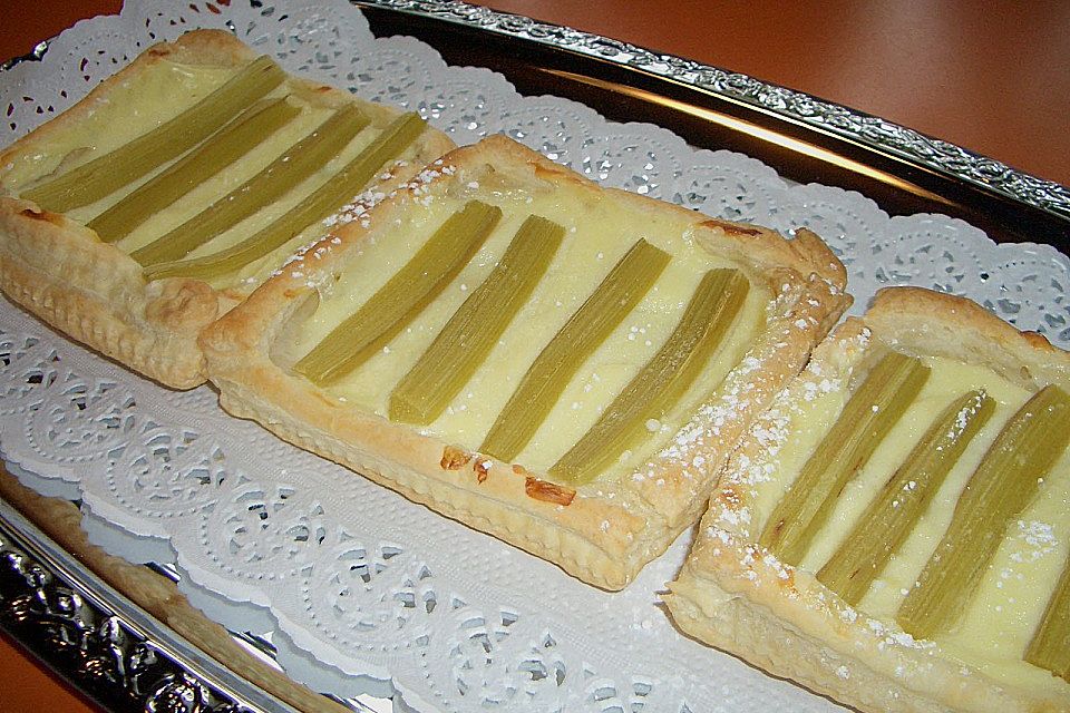 Rhabarber-Tarte