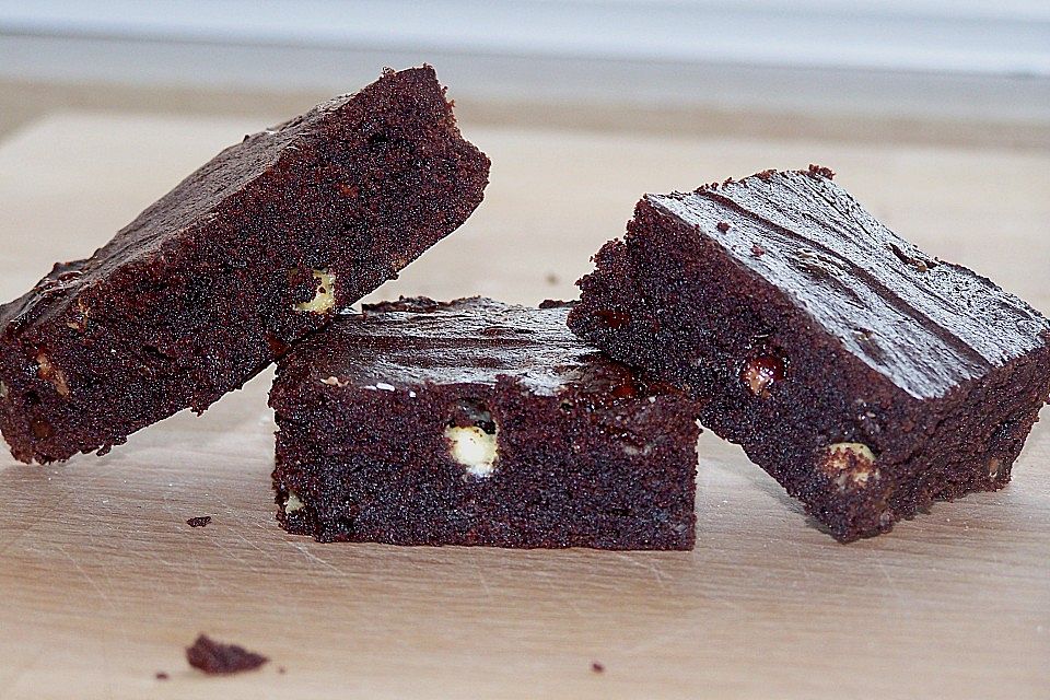 Triple Chocolate Brownies