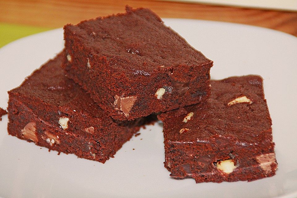 Triple Chocolate Brownies