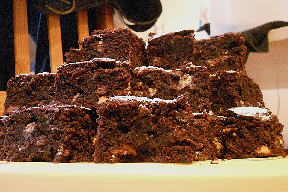 Triple Chocolate Brownies