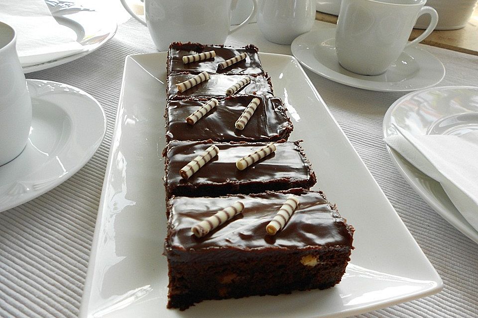 Triple Chocolate Brownies