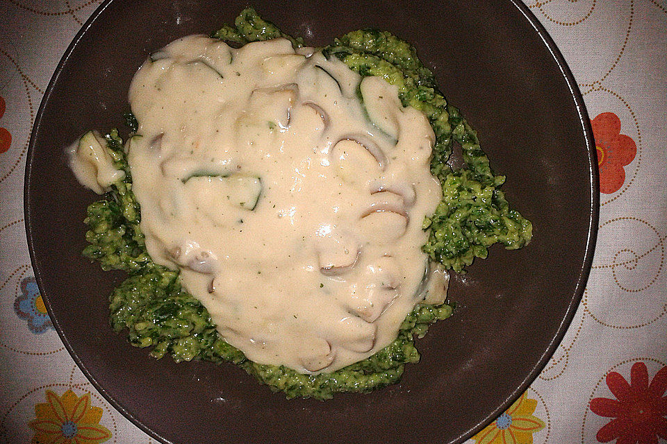 Spinatspätzle