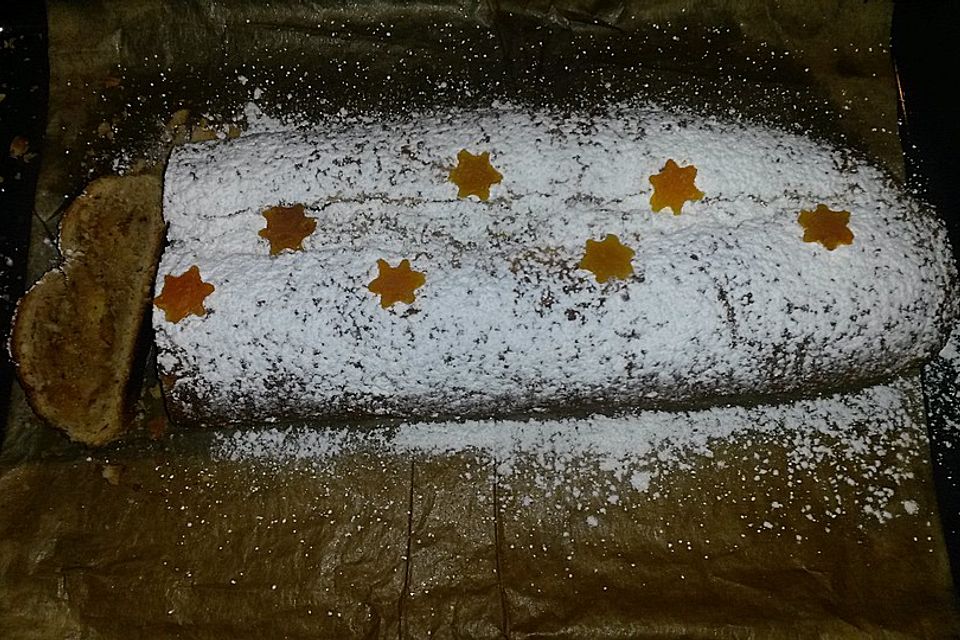 Aprikosen - Marzipan - Stollen