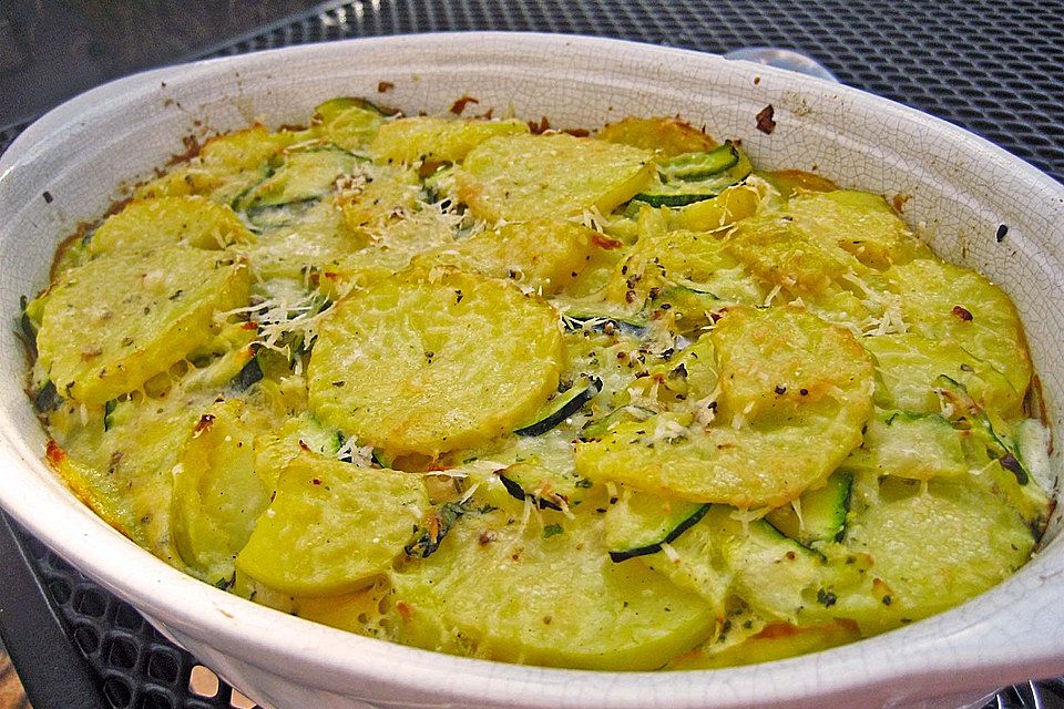 Zucchini - Kartoffel - Auflauf