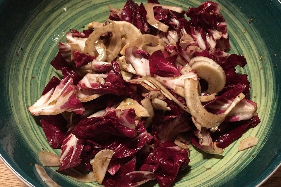 Radicchio-Fenchel-Salat