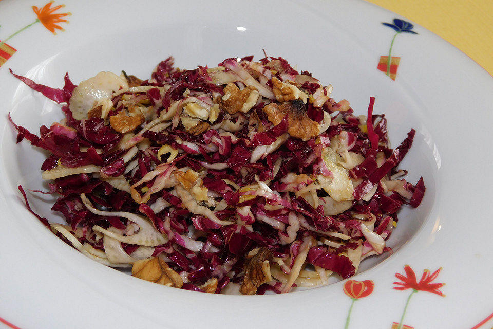 Radicchio-Fenchel-Salat