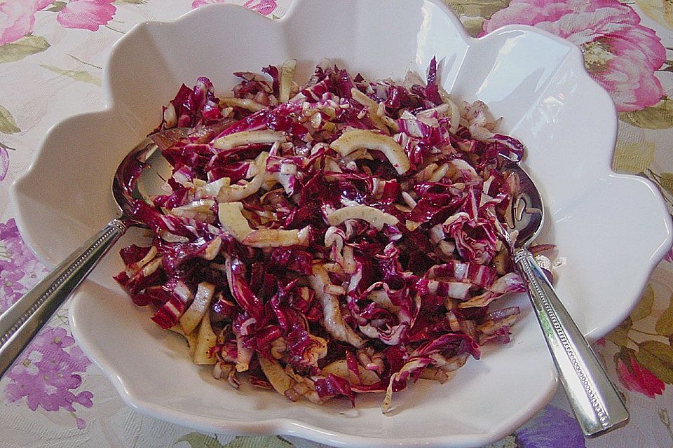 Radicchio-Fenchel-Salat