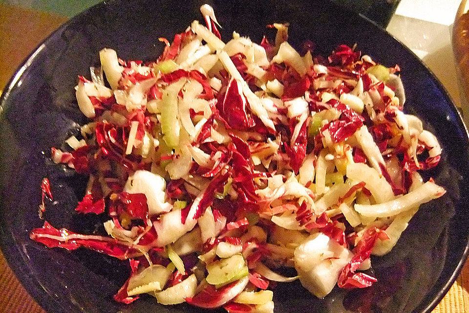 Radicchio-Fenchel-Salat