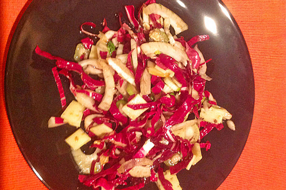 Radicchio-Fenchel-Salat