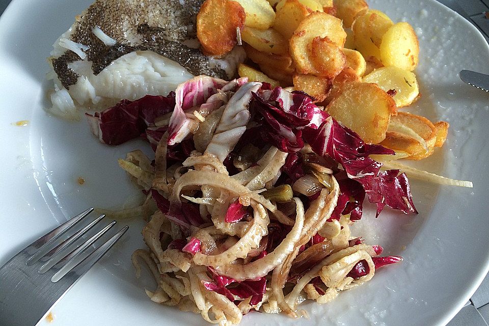 Radicchio-Fenchel-Salat