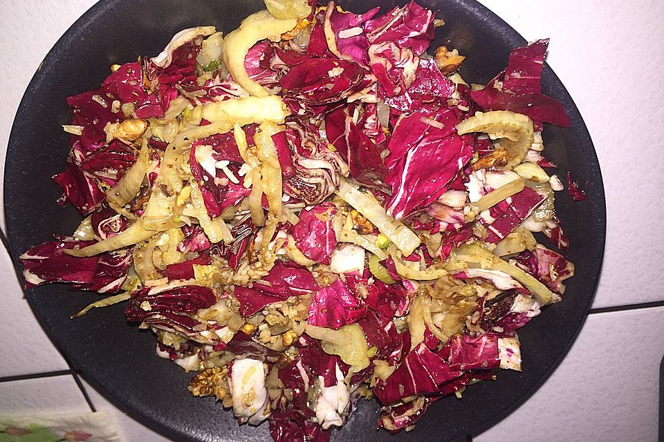 Radicchio-Fenchel-Salat