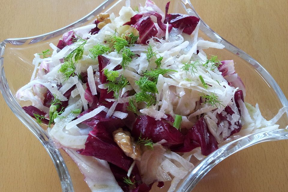 Radicchio-Fenchel-Salat