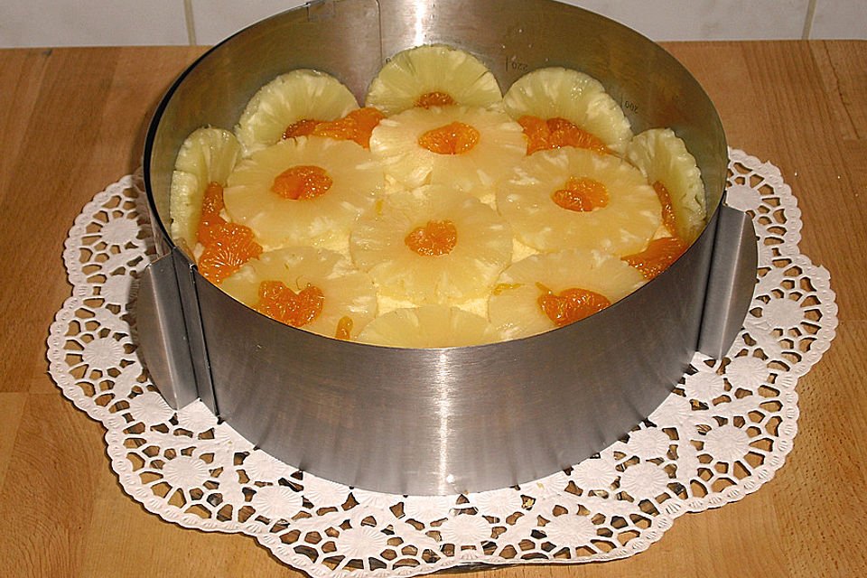 Ananas - Zitronen - Torte