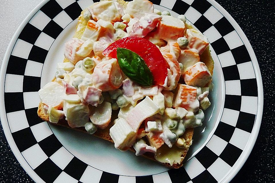 Surimi - Schinken - Salat