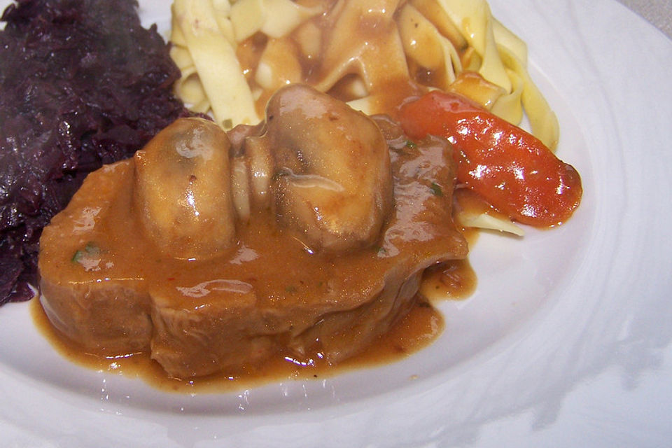 Kalbsbraten mit Rosmarin