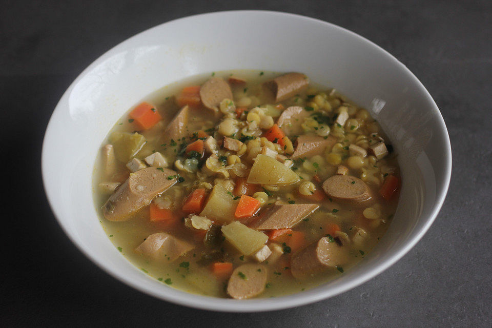 Erbsensuppe