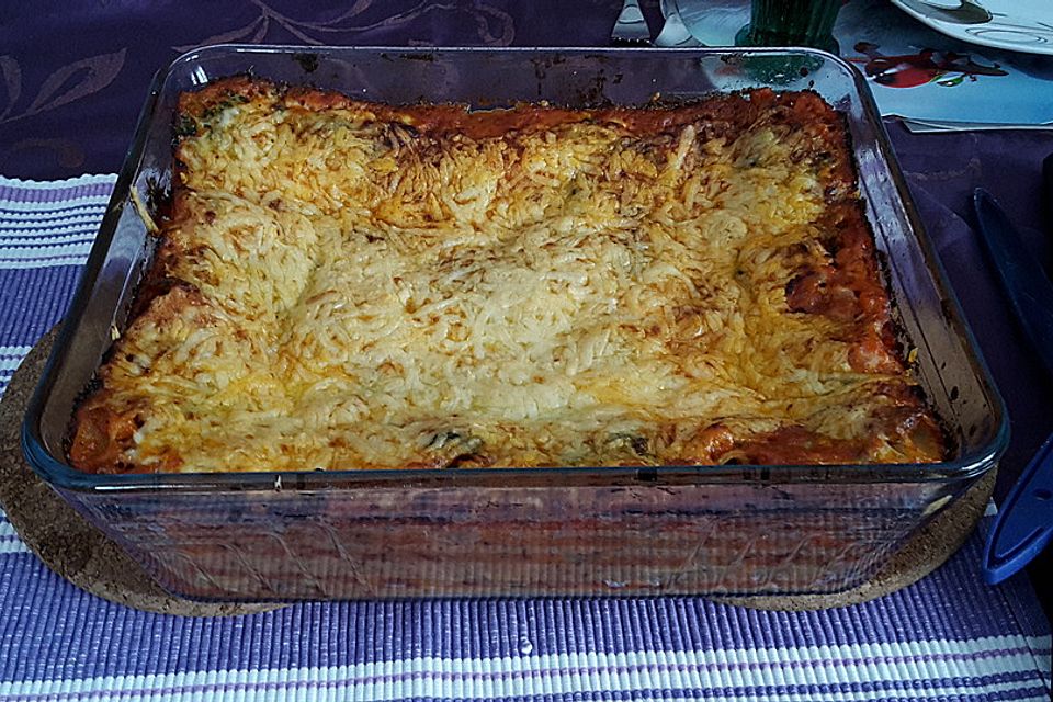 Spinat - Bolognese - Lasagne