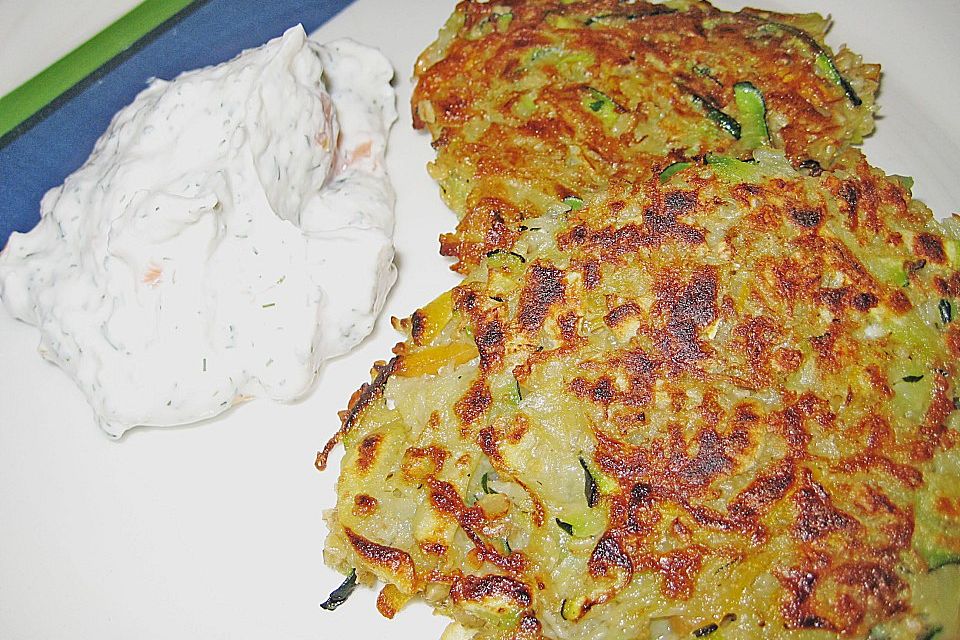 Kartoffel - Zucchini Rösti