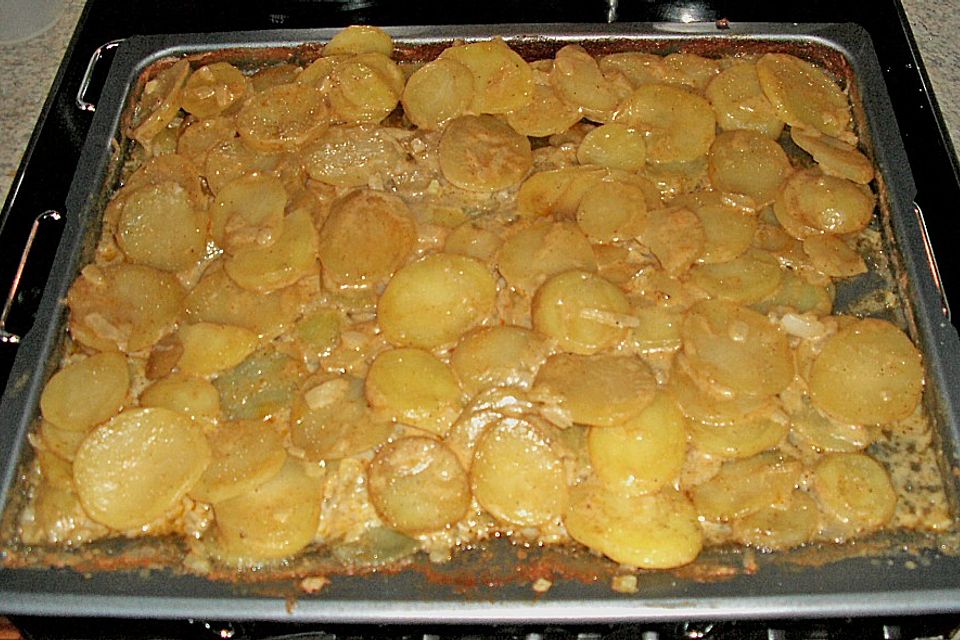 Blechkartoffelmus