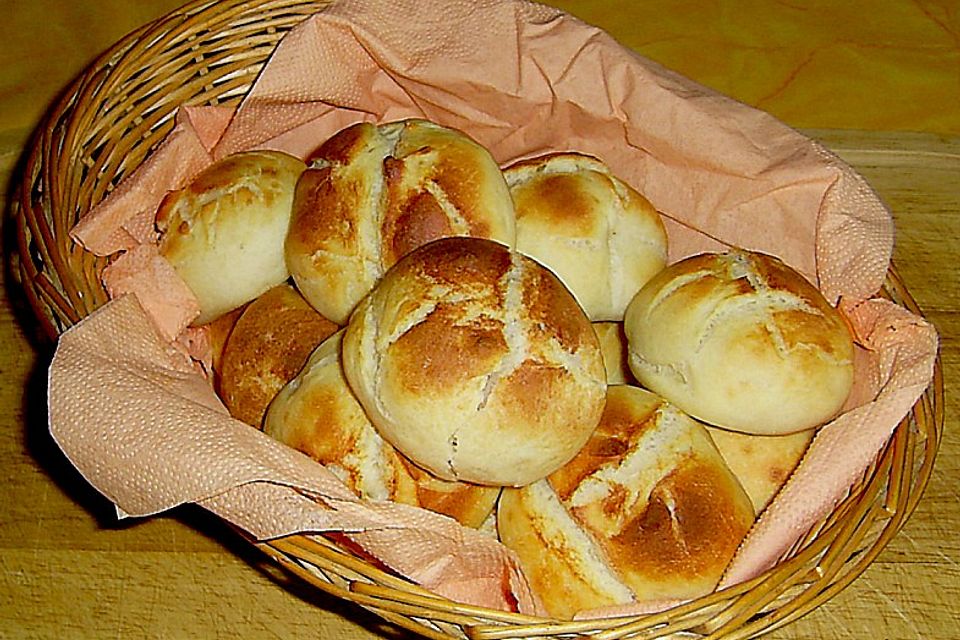 Schnelle Minibrötchen