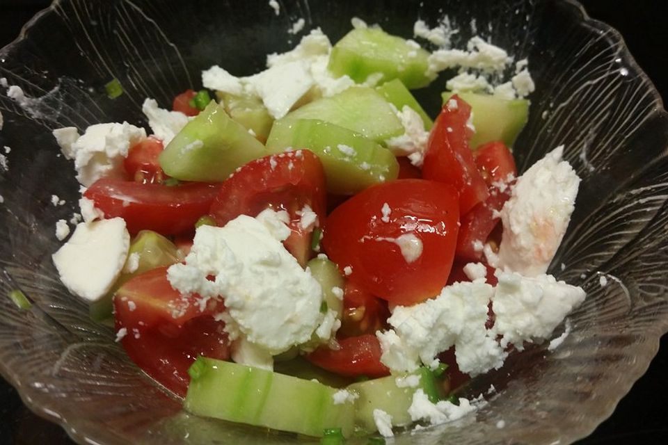 Tomatensalat mit Feta