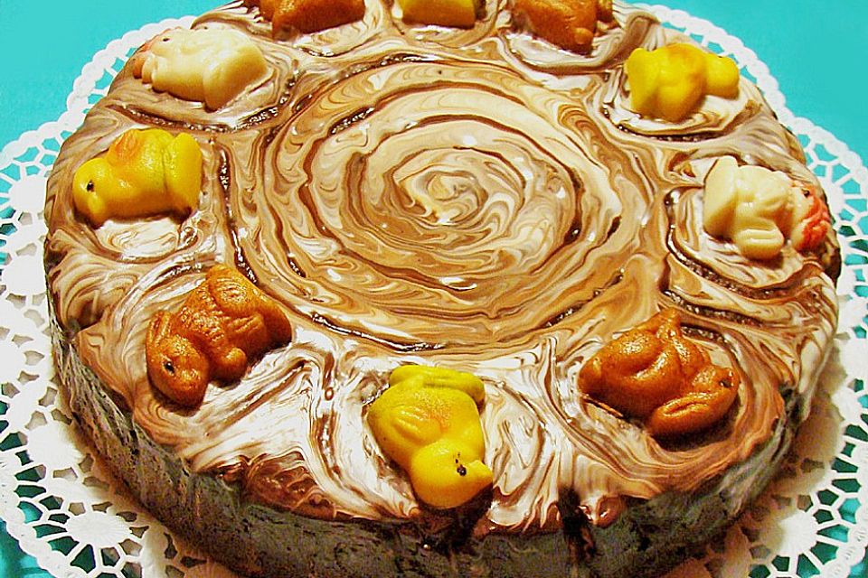 Orangen - Mandel - Torte