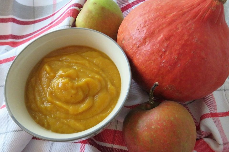 Apfel - Kürbis - Mus