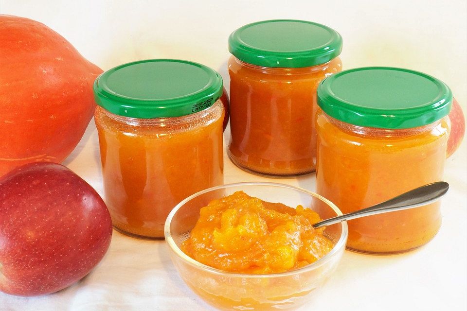 Kürbis - Apfel - Marmelade