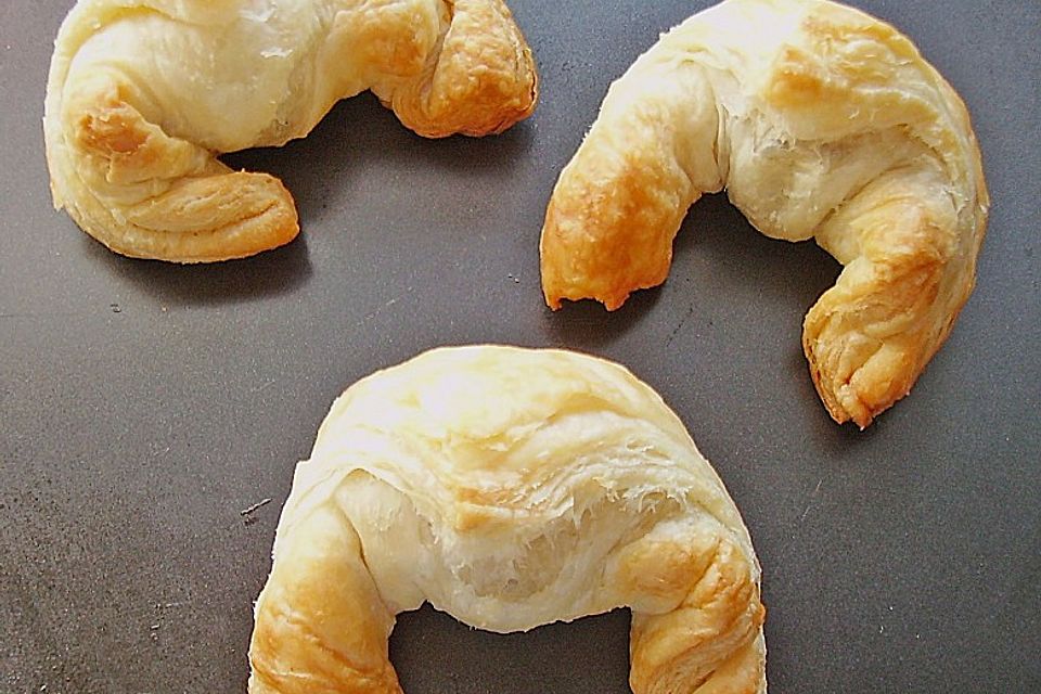 Gefüllte Croissants